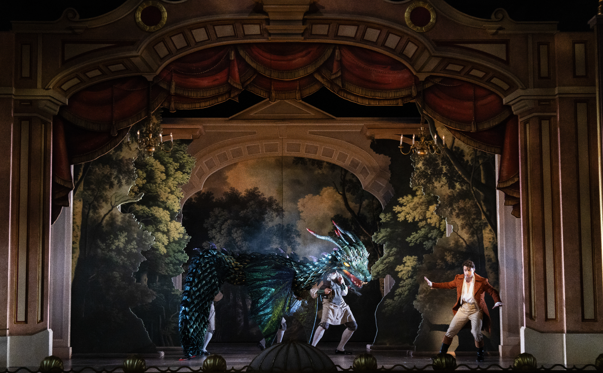 Magic Flute - Second False Proscenium - Photo by Bronwen Sharp.