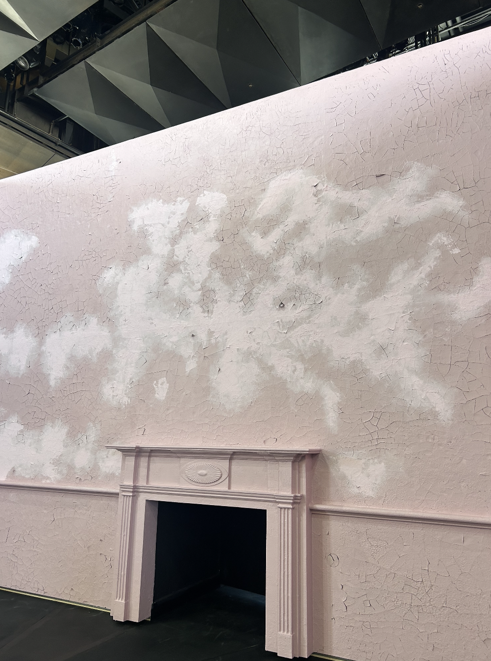 Rodelinda - Second application of texture, working to draw attention from seams.