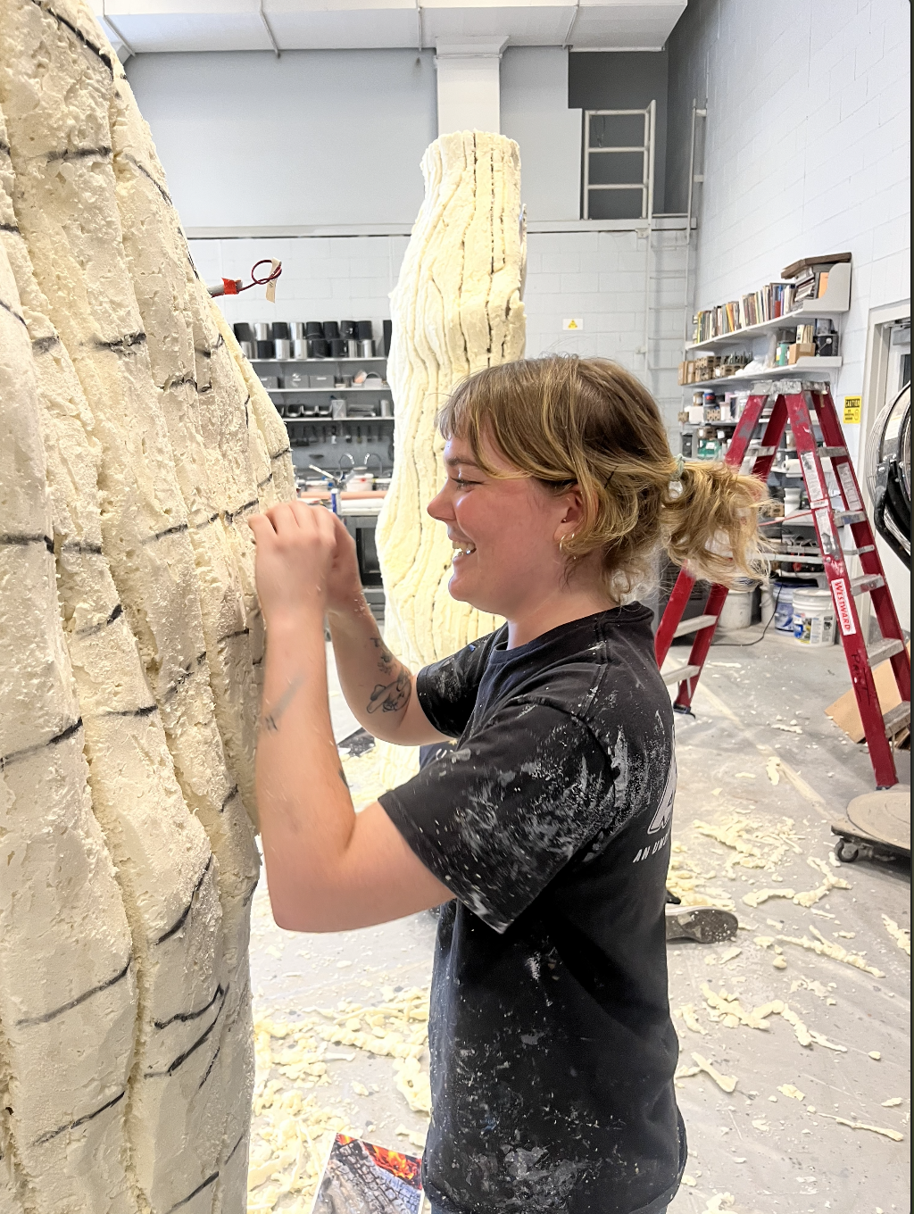 Die Walküre - Carving the trees.