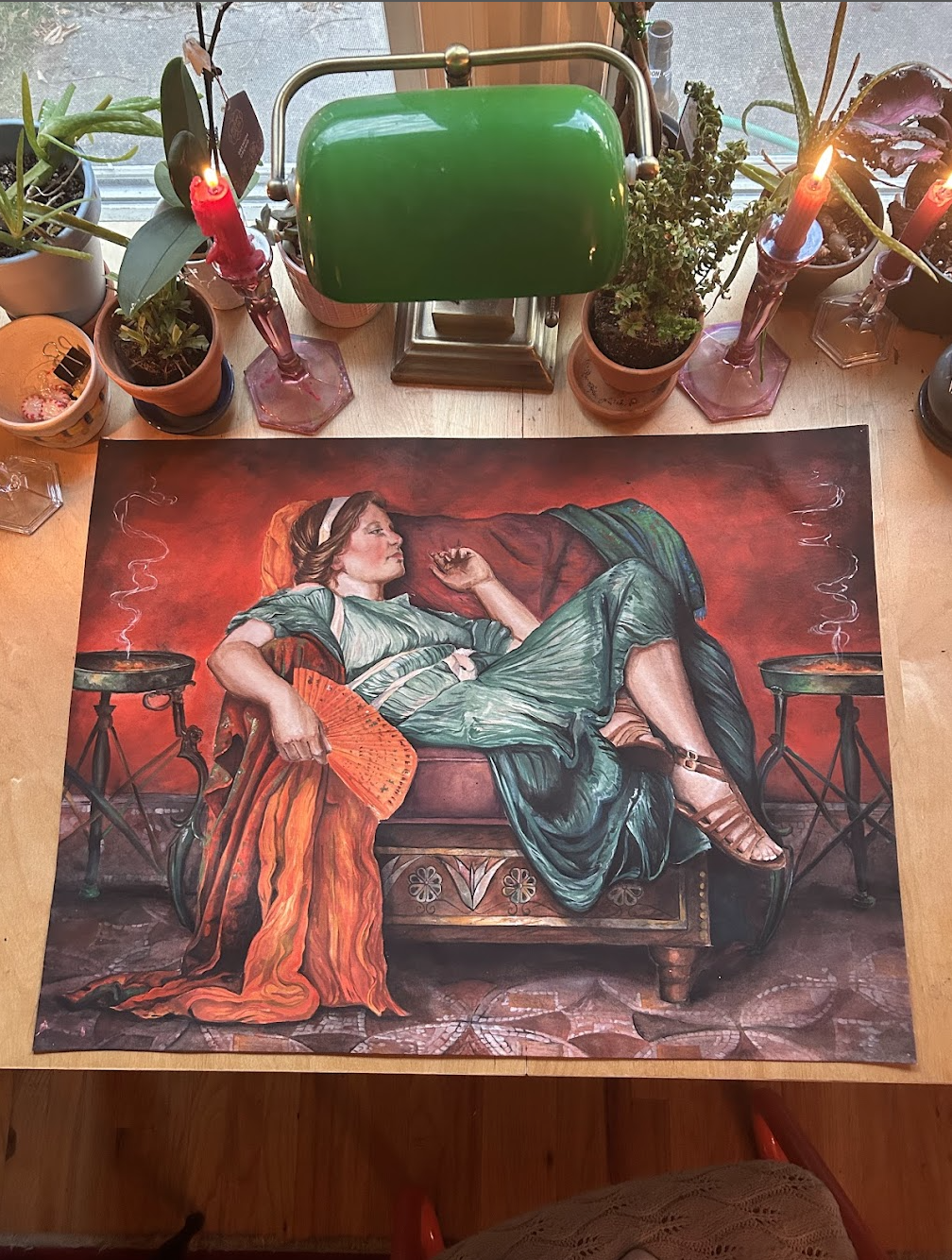 Scenic Study of After the Dance by Howard Lyon