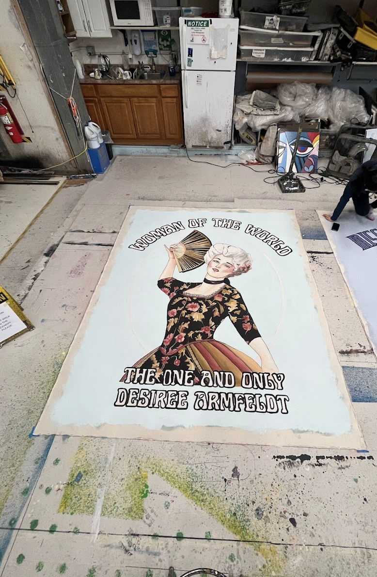 Poster for A Little Night Music at the University of Michigan 2024.