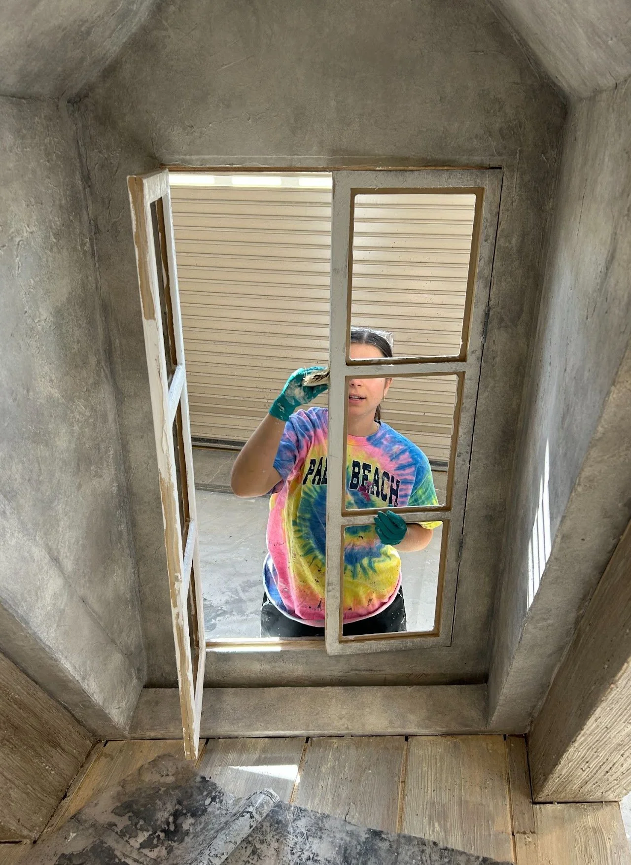 La Boheme - Close up of garret units in process.