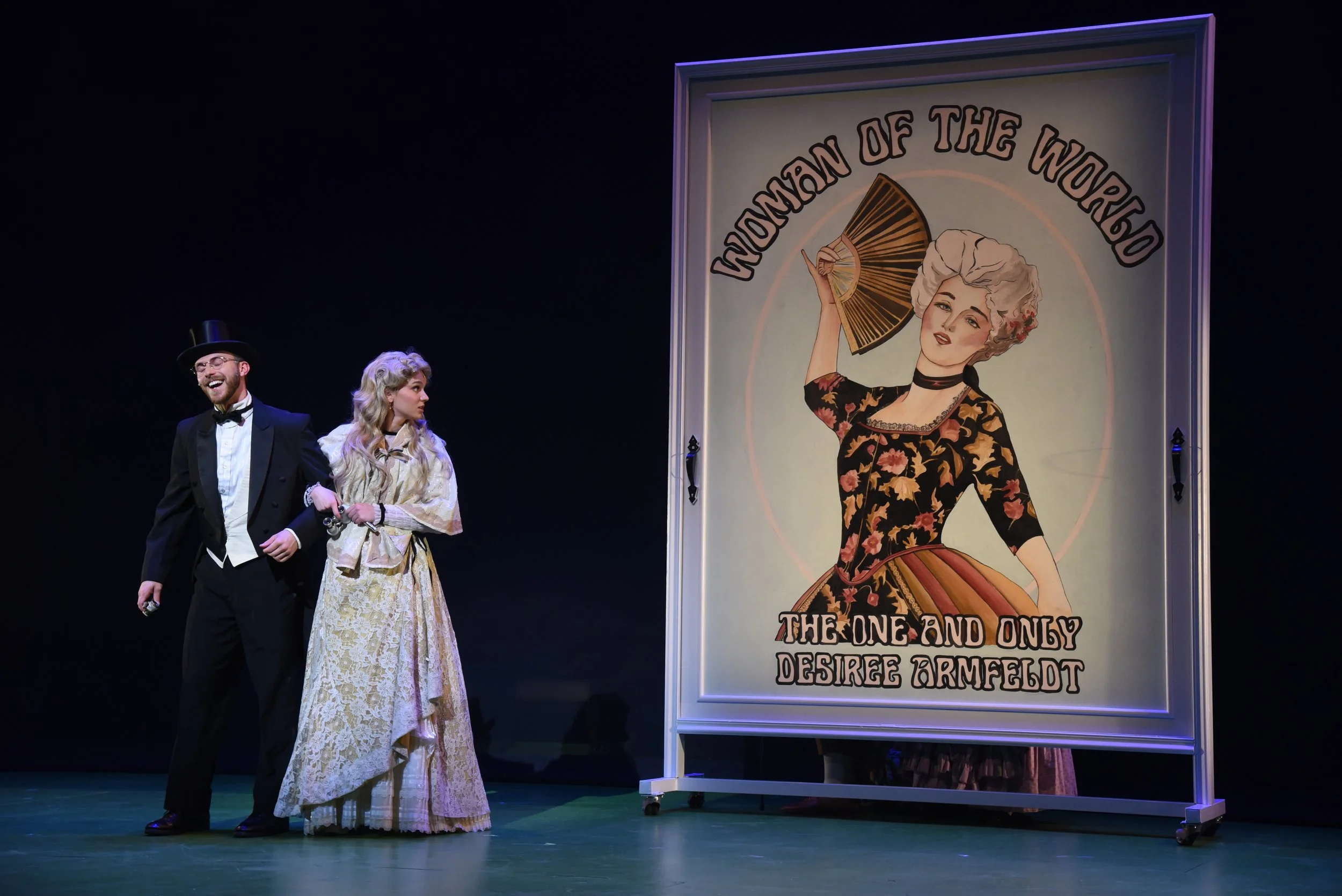 Poster for A Little Night Music at the University of Michigan 2024. Photo by Peter Smith.