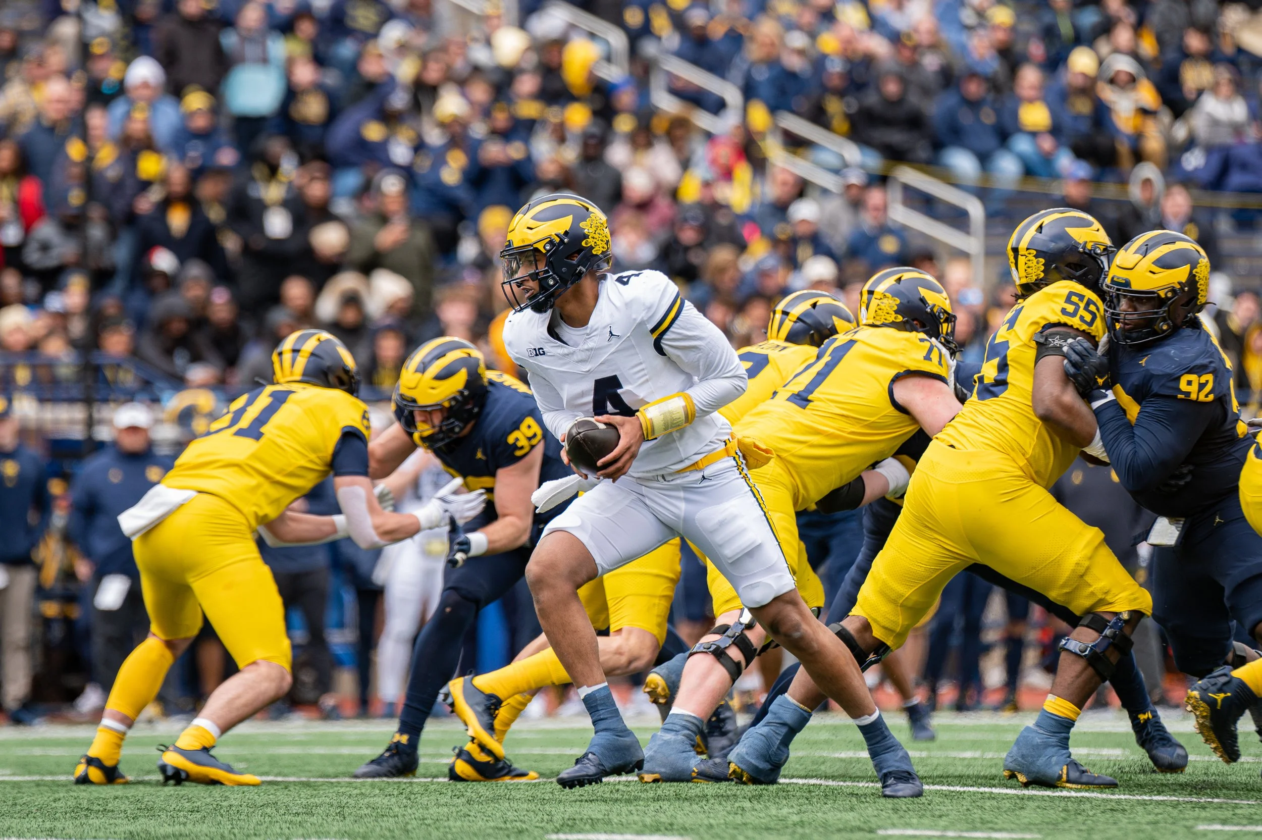 Michigan hosted its annual Spring game Saturday, May 20th.