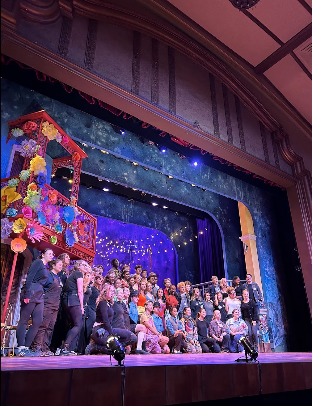 Portals for Twelfth Night the musical at the University of Michigan 2024.