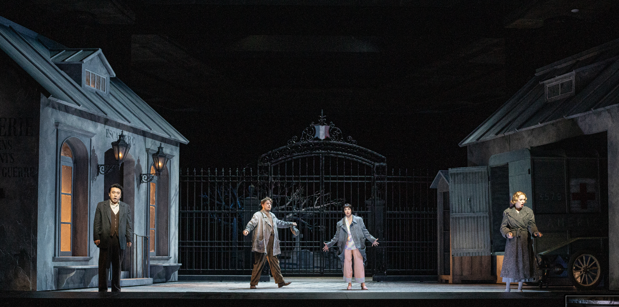 La Boheme - Scenic Design by Allan Moyer.