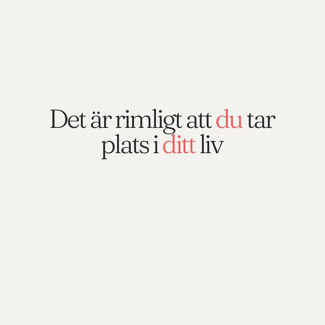 En deltagare i min onlinekurs &rdquo;Bryt m&ouml;nstret p&aring; jobbet&rdquo; ber&auml;ttade att hon har med sig det h&auml;r citatet varje dag (fr&aring;n en av de videos jag spelat in till min kurs). T&auml;nker p&aring; det, finner trygghet, styr