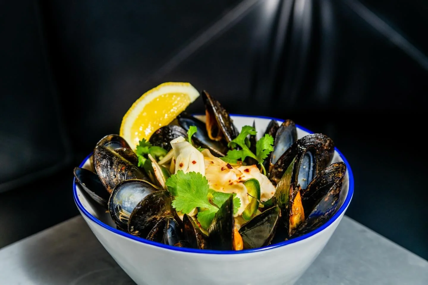 They&rsquo;re back. 🔥🦪
Thai Jam Mussels have officially returned to the menu (weekends only!) Hot, cozy, a little spicy, and exactly what cold weather cravings call for. Best enjoyed with a cocktail in hand and nowhere else to be.