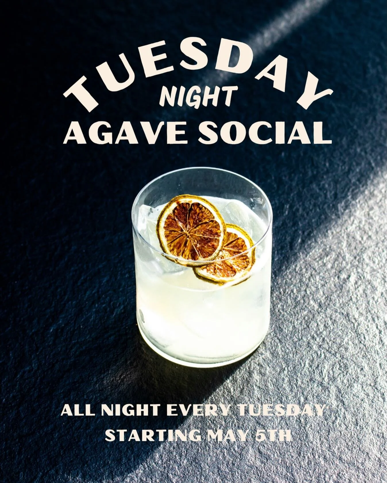 We won&rsquo;t be the cheapest marg in town tonight but we&rsquo;ll damn sure be the most bang for your buck! Join us for a Cinco de Mayo revival of our Tuesday Night Agave Social. We only pour the great stuff and this is no exception. 

$10 Classic 