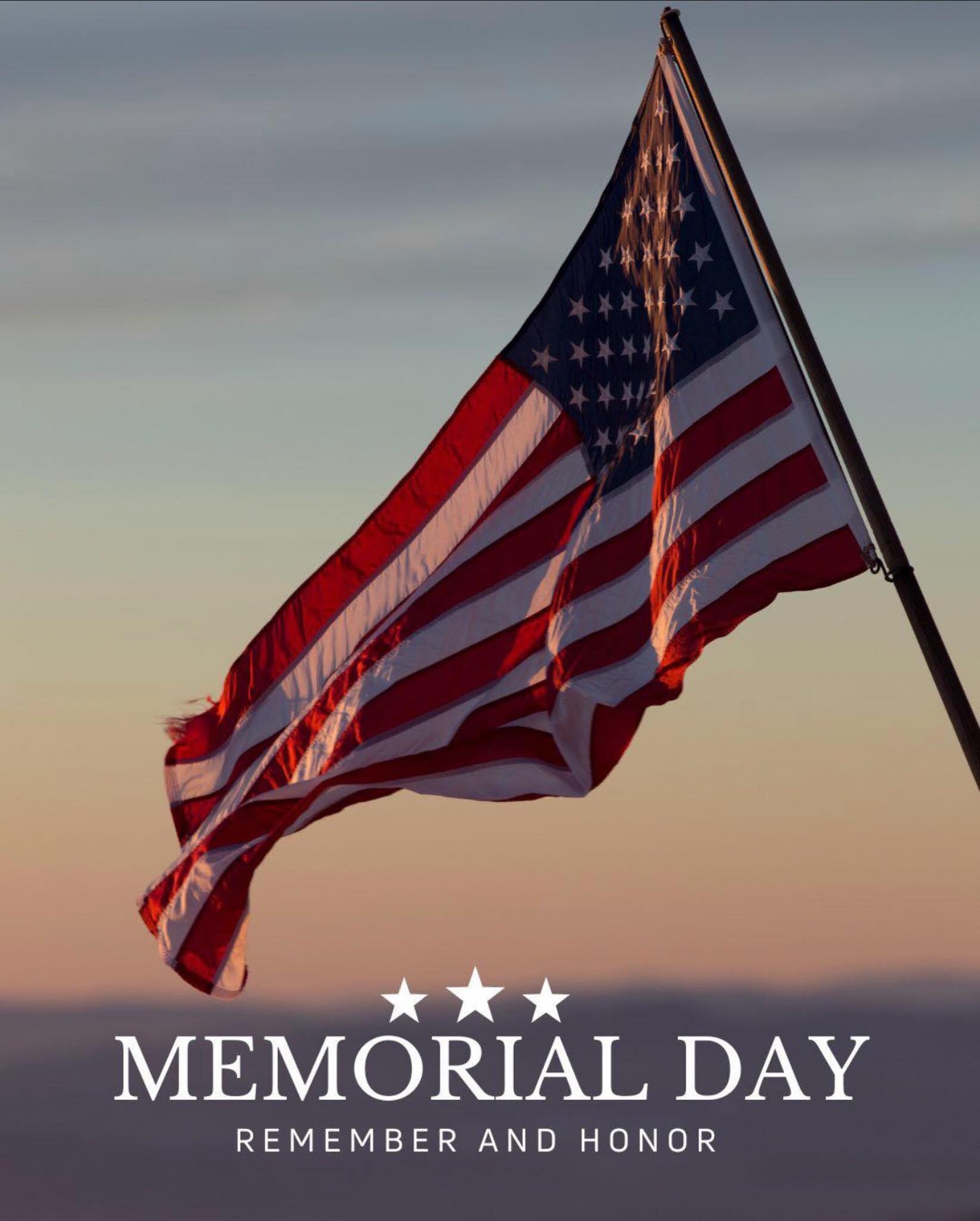 Today, we pause to honor and remember the brave men and women who made the ultimate sacrifice for our freedom. Their courage, service, and selflessness will never be forgotten.

As we gather with family and friends this Memorial Day, we reflect with 
