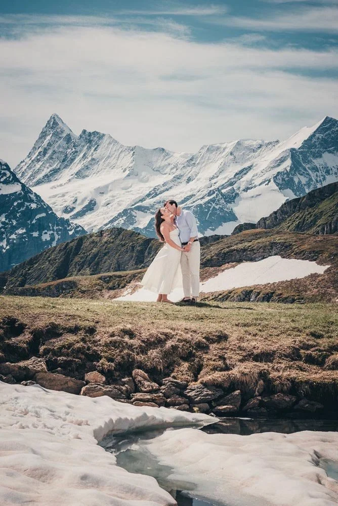 Wedding in Swiss alps