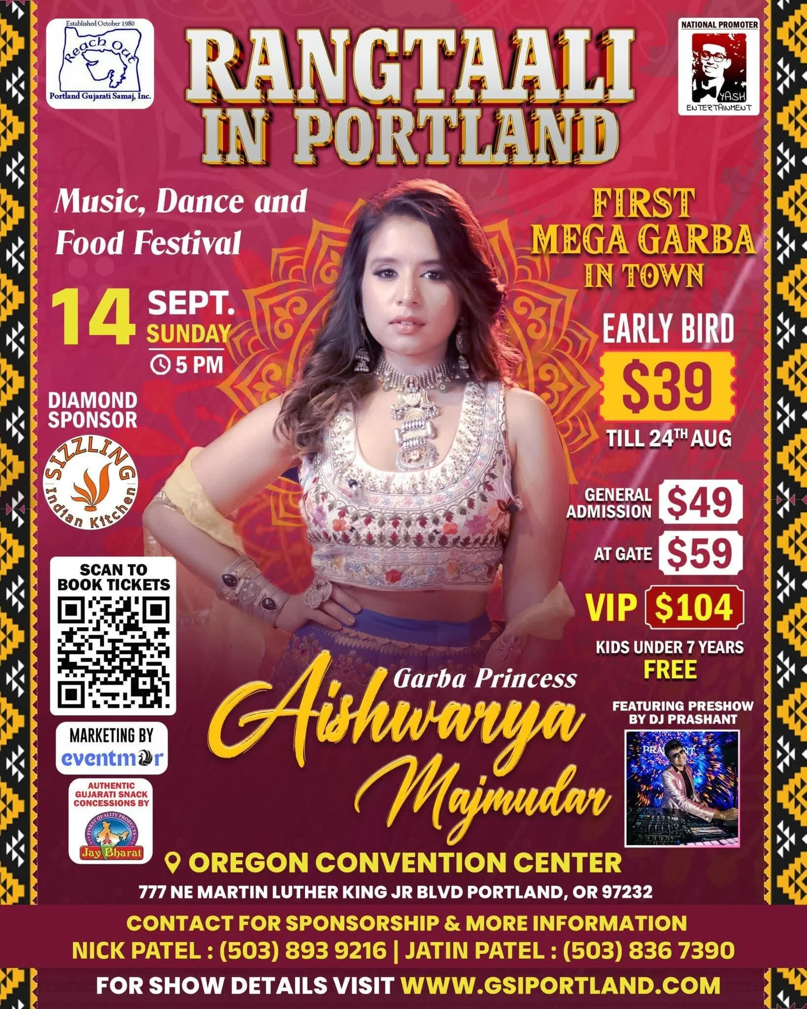 Rangtaali 2025 Portland