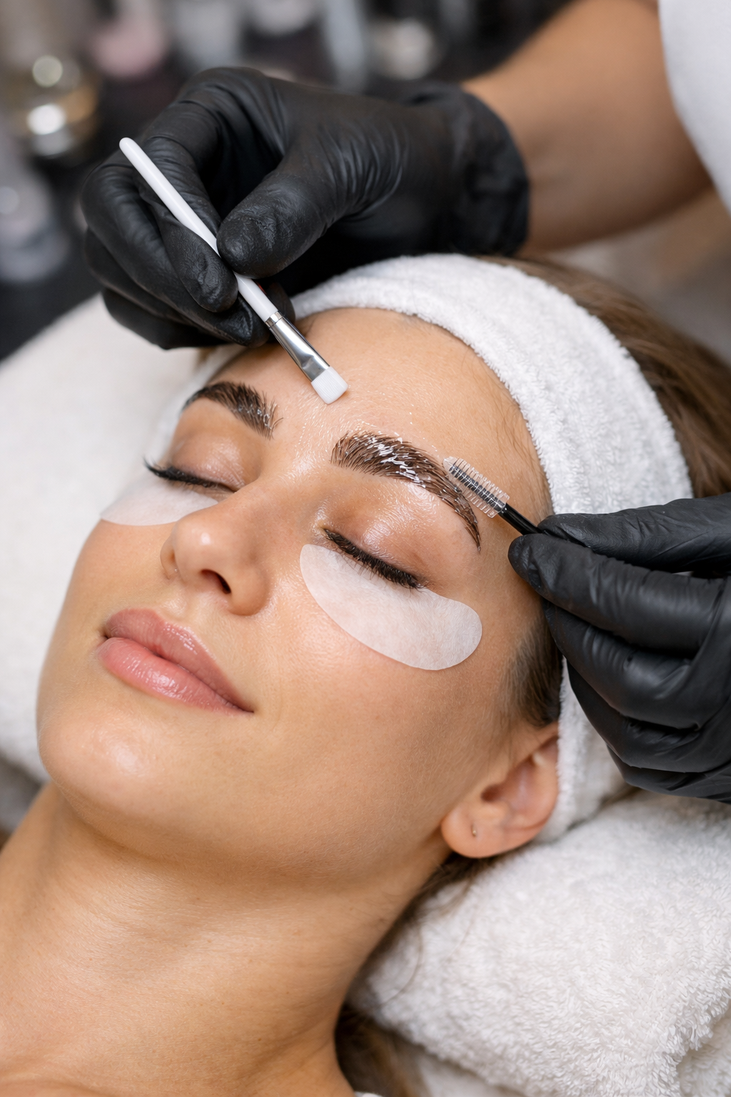 brown lamination treatment