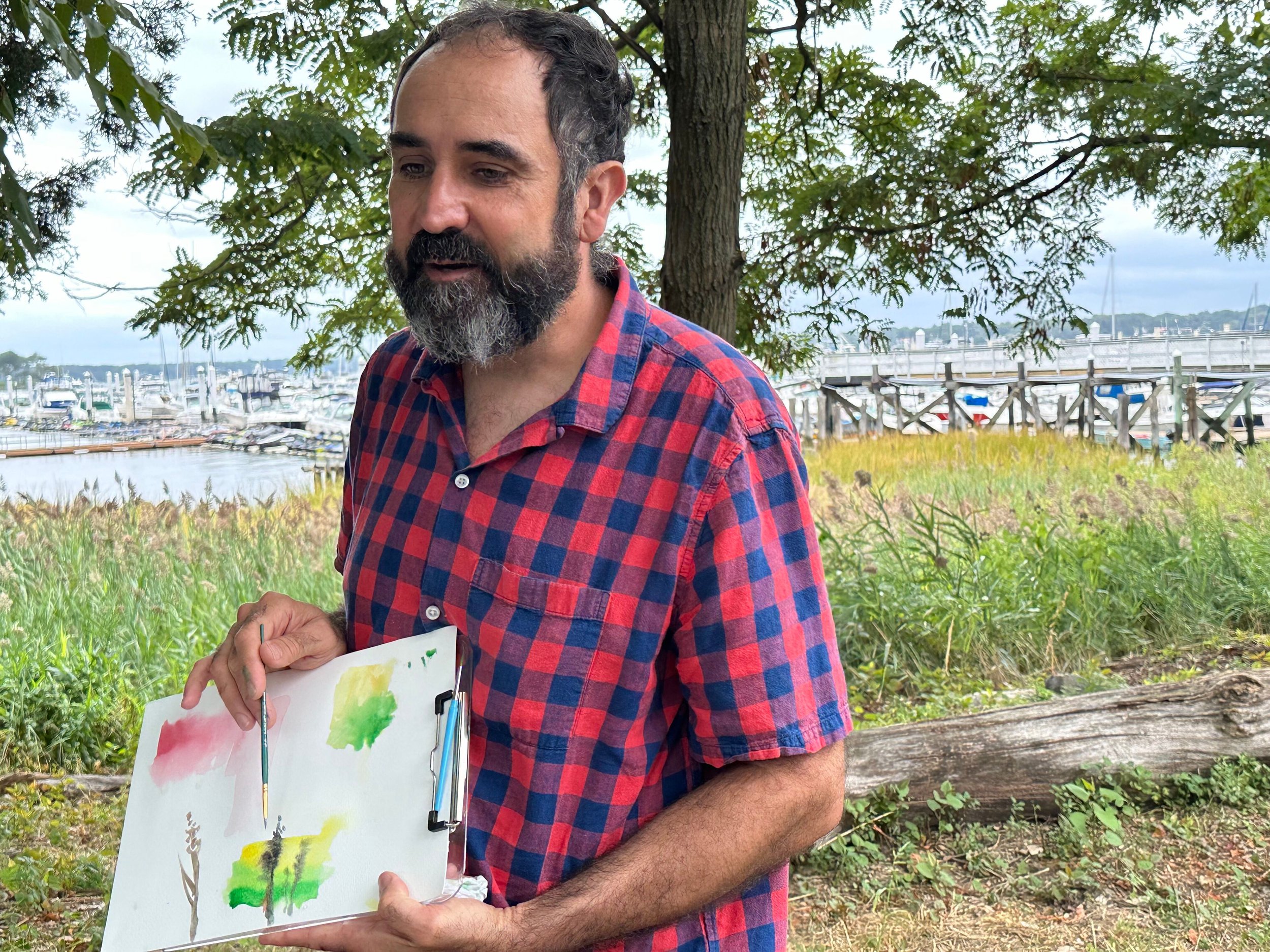 Viva Workshops 3 & 4 (Watercolor Nature Sketching & Microplastics Seminar)