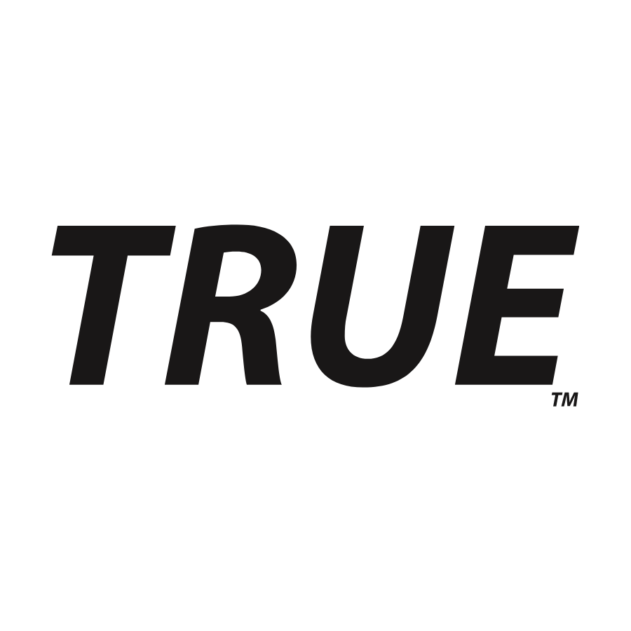 The word 'TRUE' in bold black letters with a trademark symbol, centered on a plain white background.