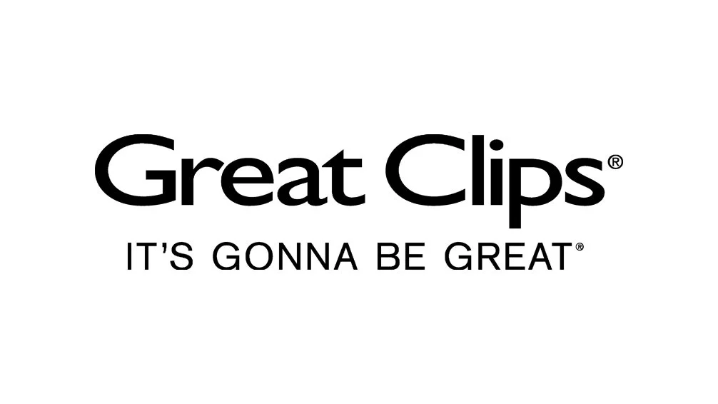 Logo of Great Clips with the slogan "It's Gonna Be Great."