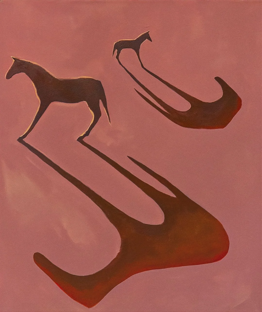 "Parallel Heat" - 16"x20", acrylic on canvas