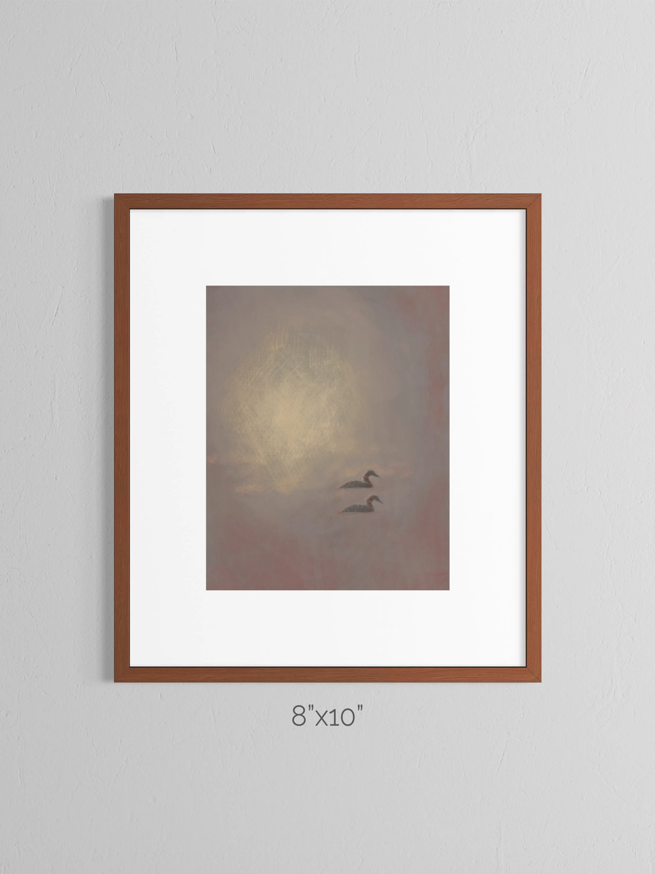 loon print 3 8x10 framed.jpg