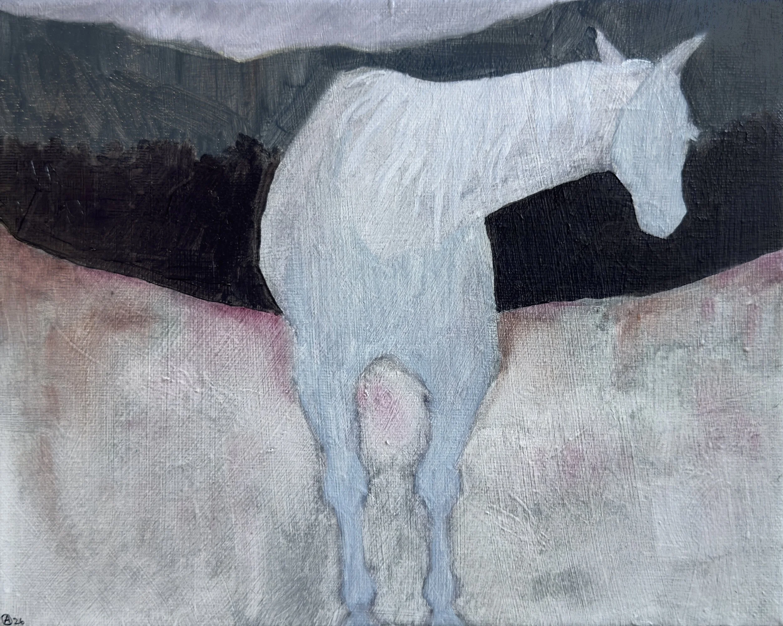 "Field Studies 2" - 8"x10", oil on canvas