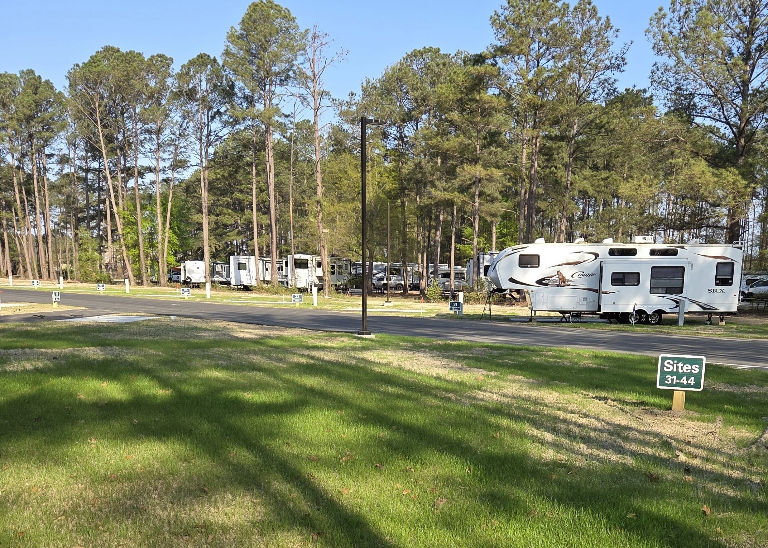 Shaw AFB Family RV Camp Parking Lot Expansion - Sumter, SC