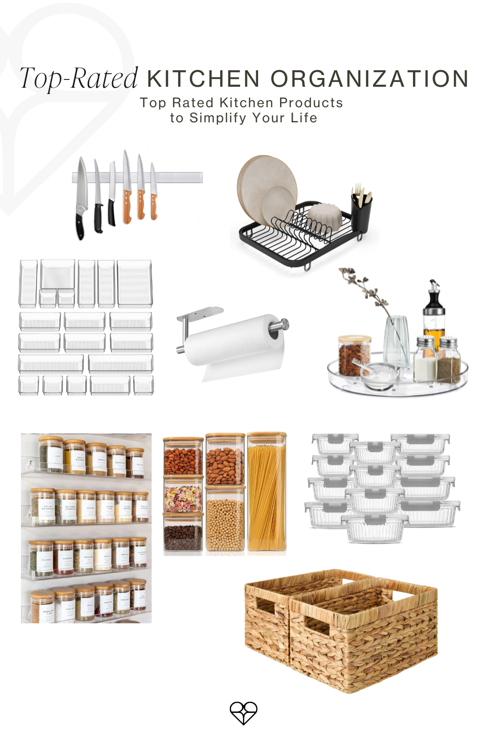 The Best Kitchen Organization Products on Amazon (Top Rated)