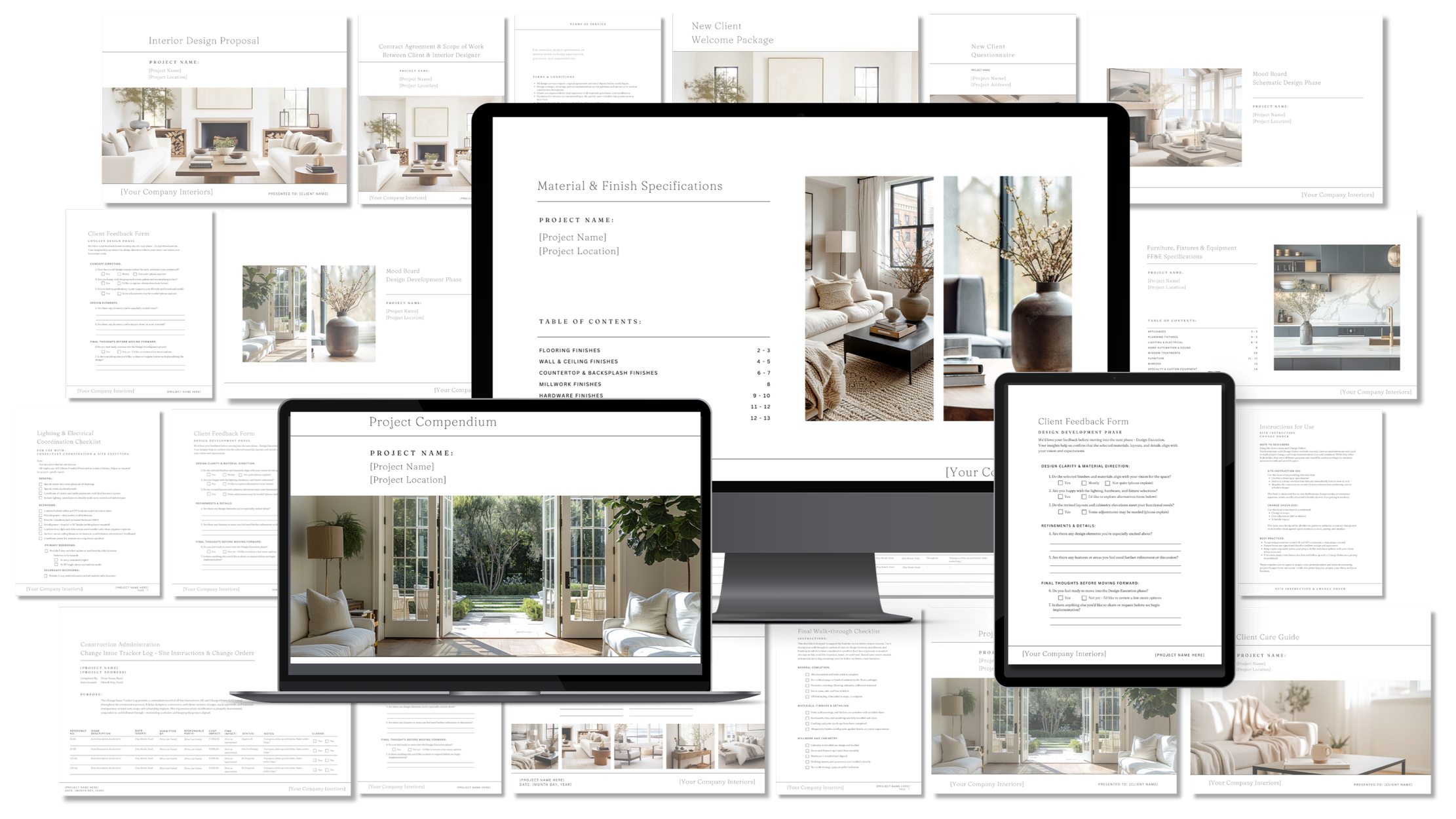 How to Streamline Your Interior Design Workflow with Custom Templates ...