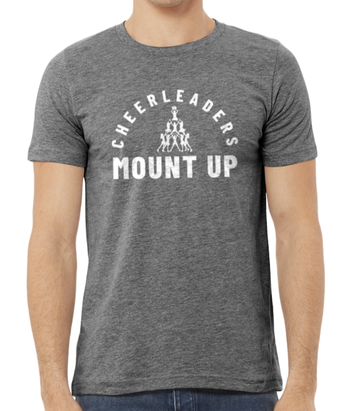 Cheerleaders, mount up Tee