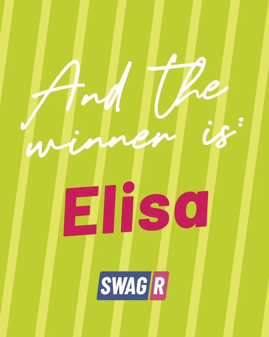 Congratulations to Elisa! Winner of our holiday sweatshirt giveaway. Thank you to all who participated and continue to show your support for our small business!😍