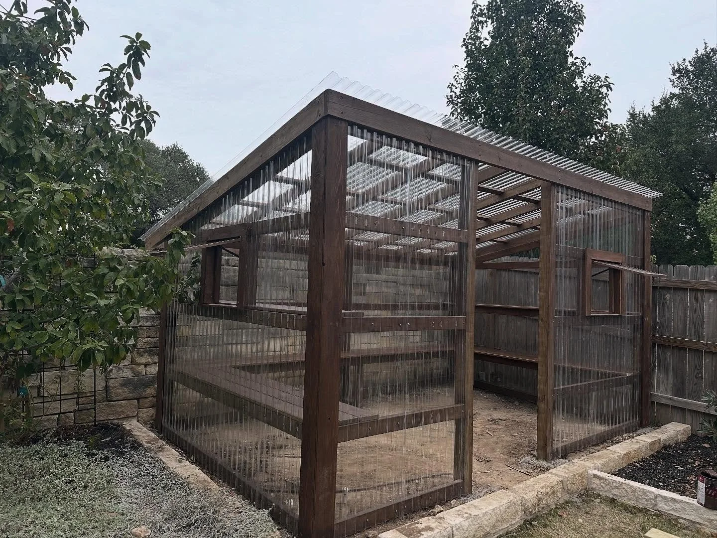 Greenhouse!🌱🪴#greenhouse #greenhousegardening #custommade#rosedaleconstructiongroupllc