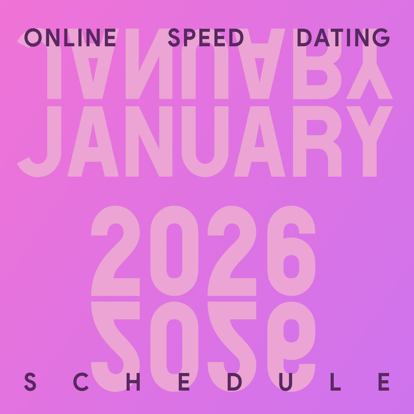 Online Speed Dating (Age Gap Dating Women 30-40, Men 40-50)