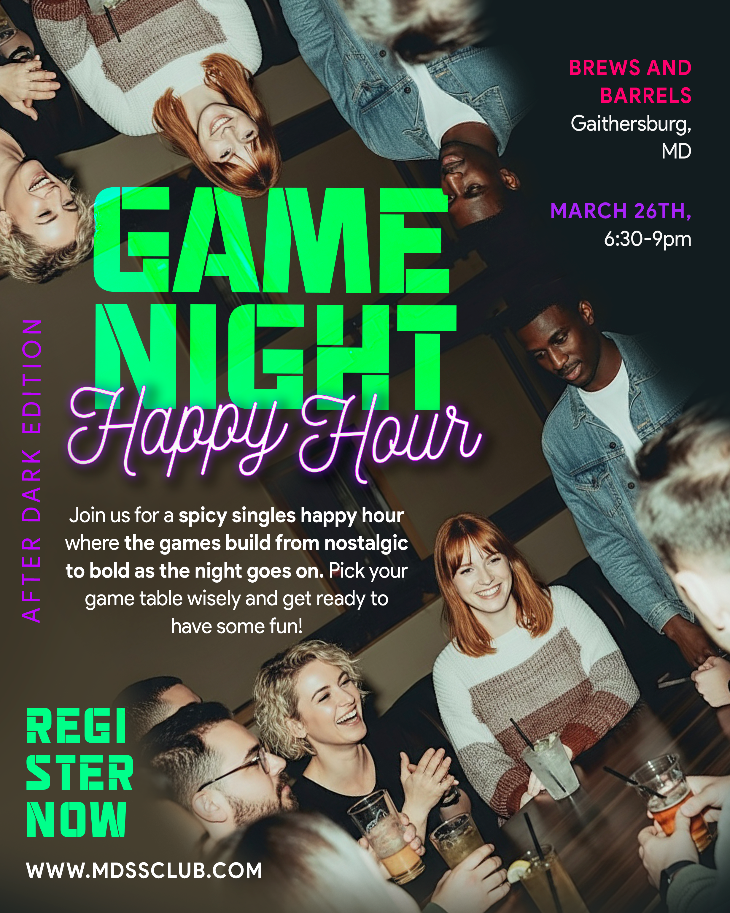 Game Night Happy Hour : After Dark Edition