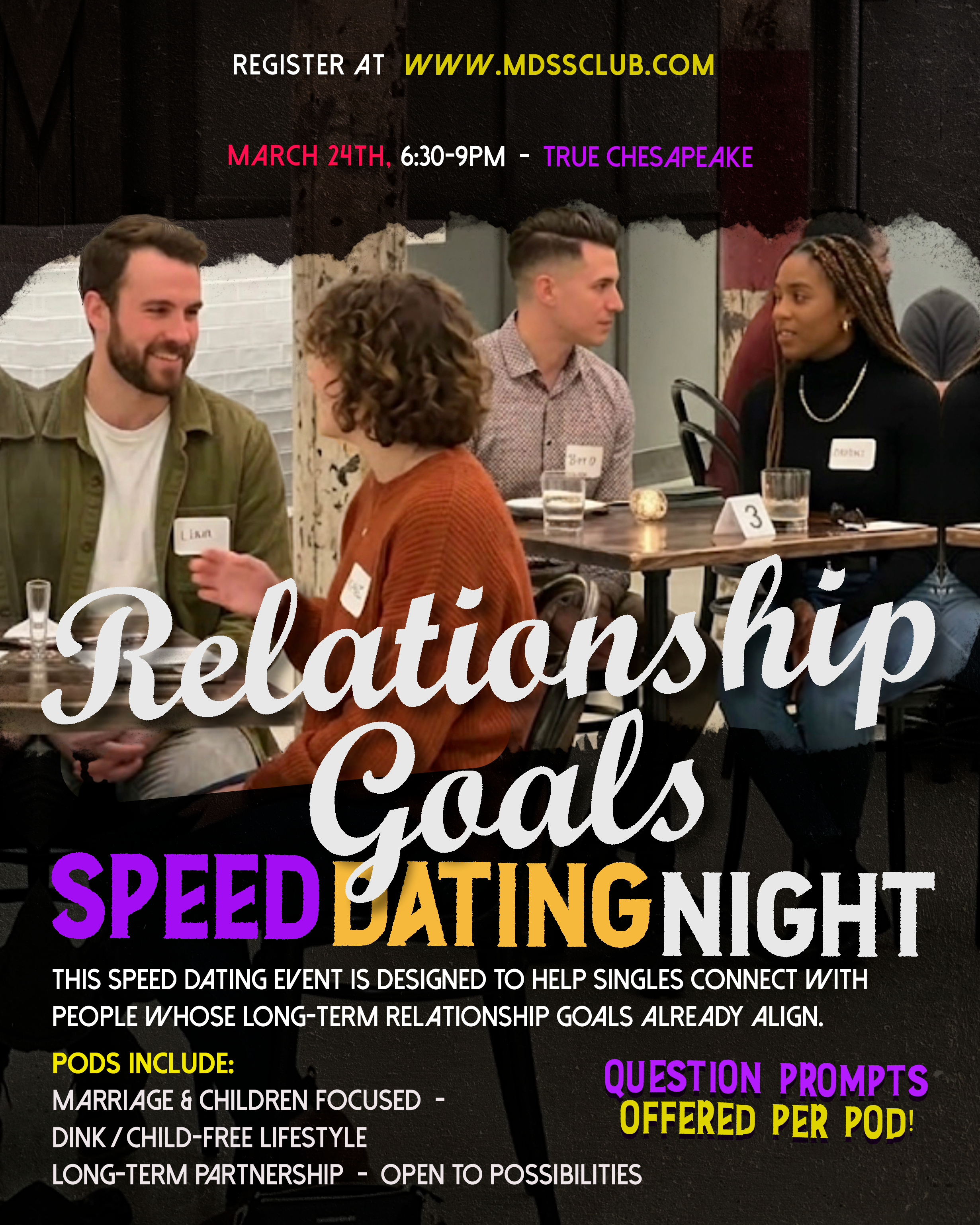 Relationship Goals Speed Dating 