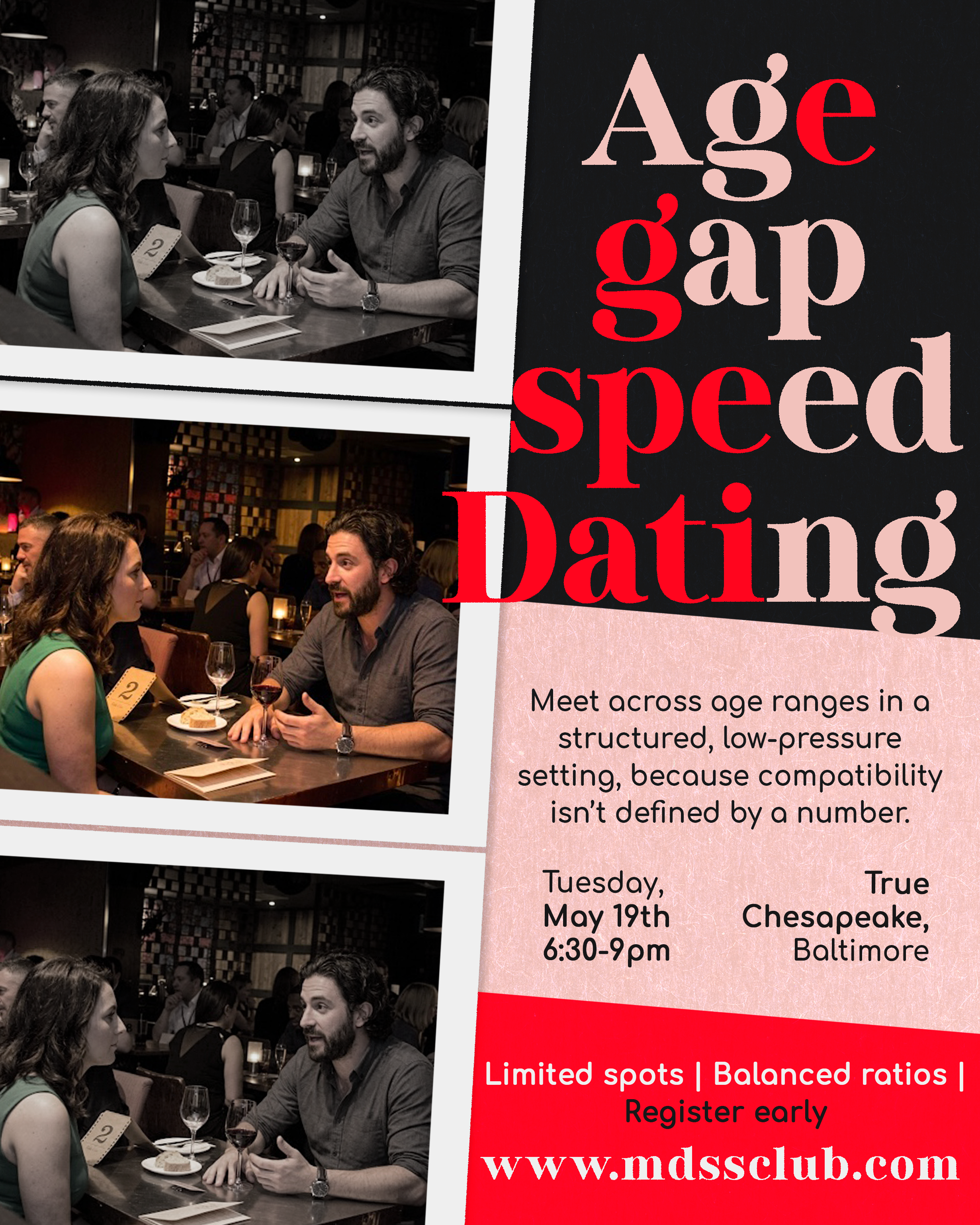 Age Gap Speed Dating