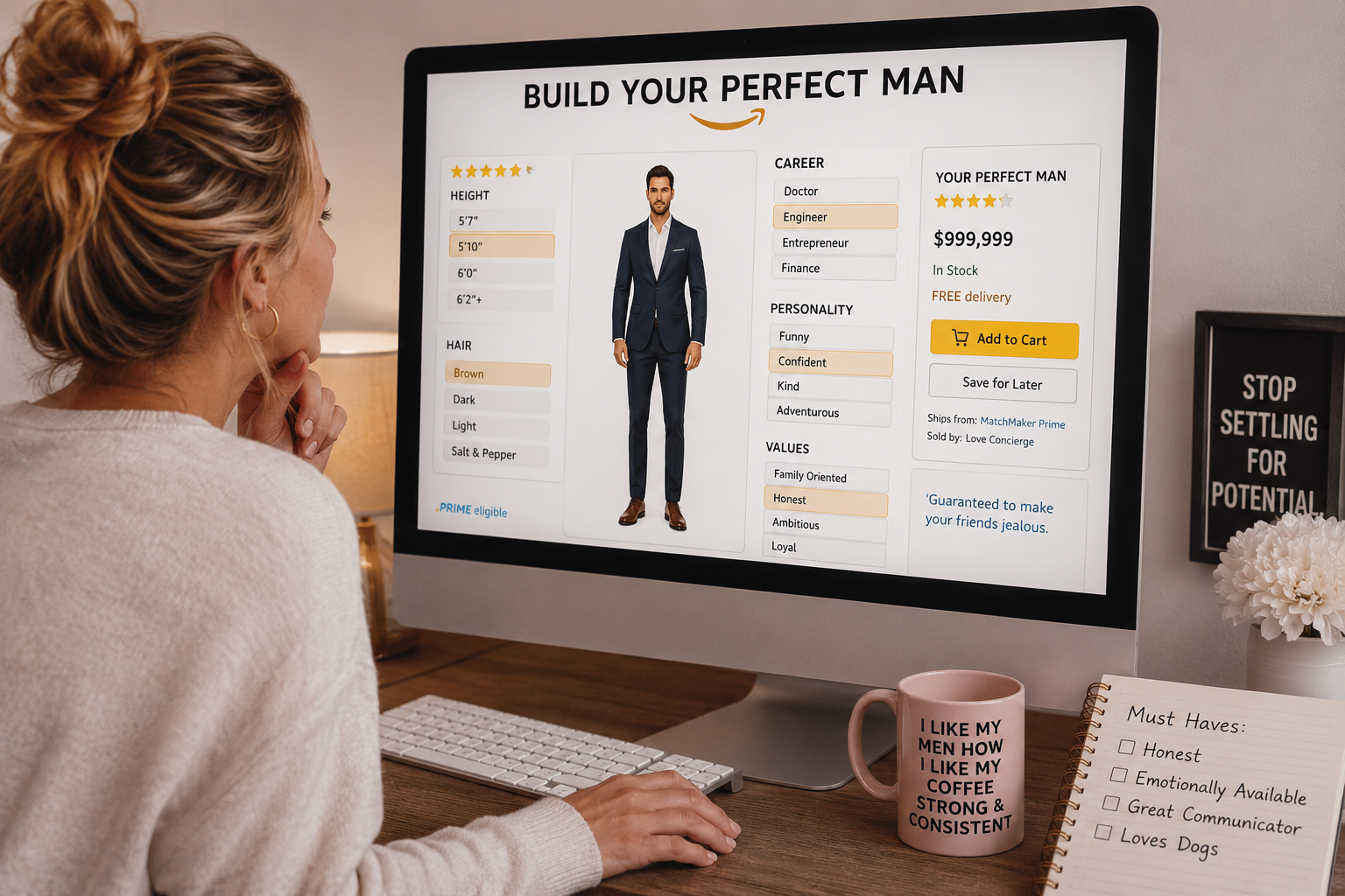 DATING IS NOT AMAZON