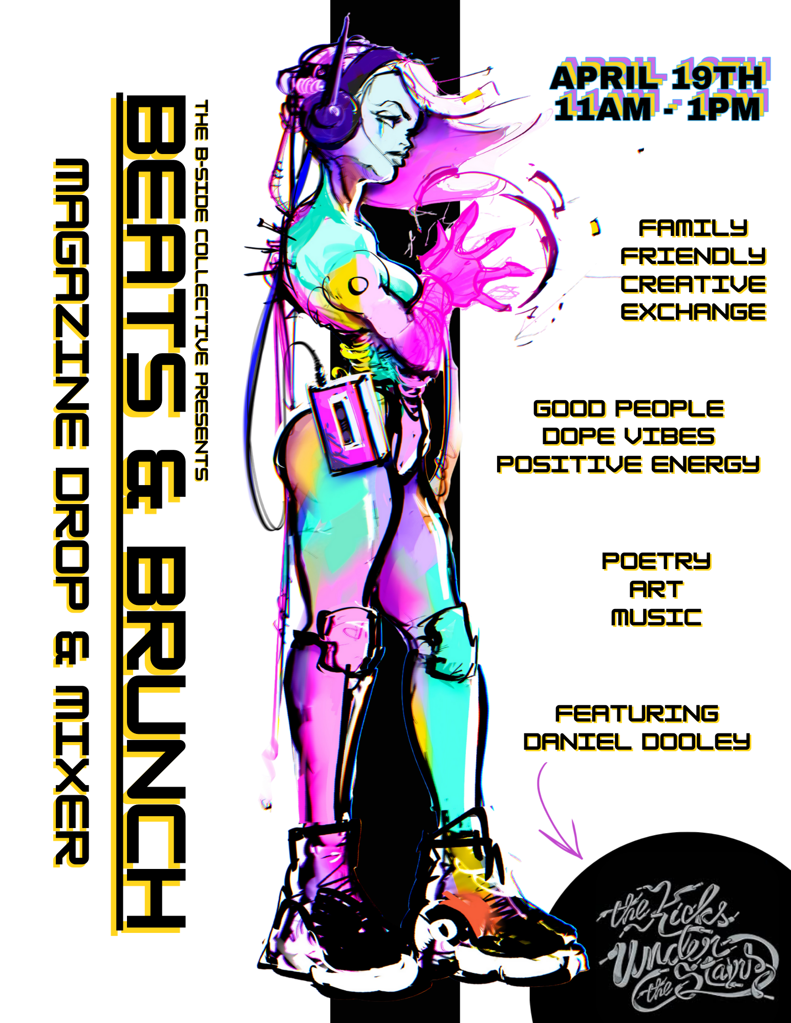 Beats &amp; Brunch + The Art adjacent Issue #04 Magazine Drop &amp; Mixer