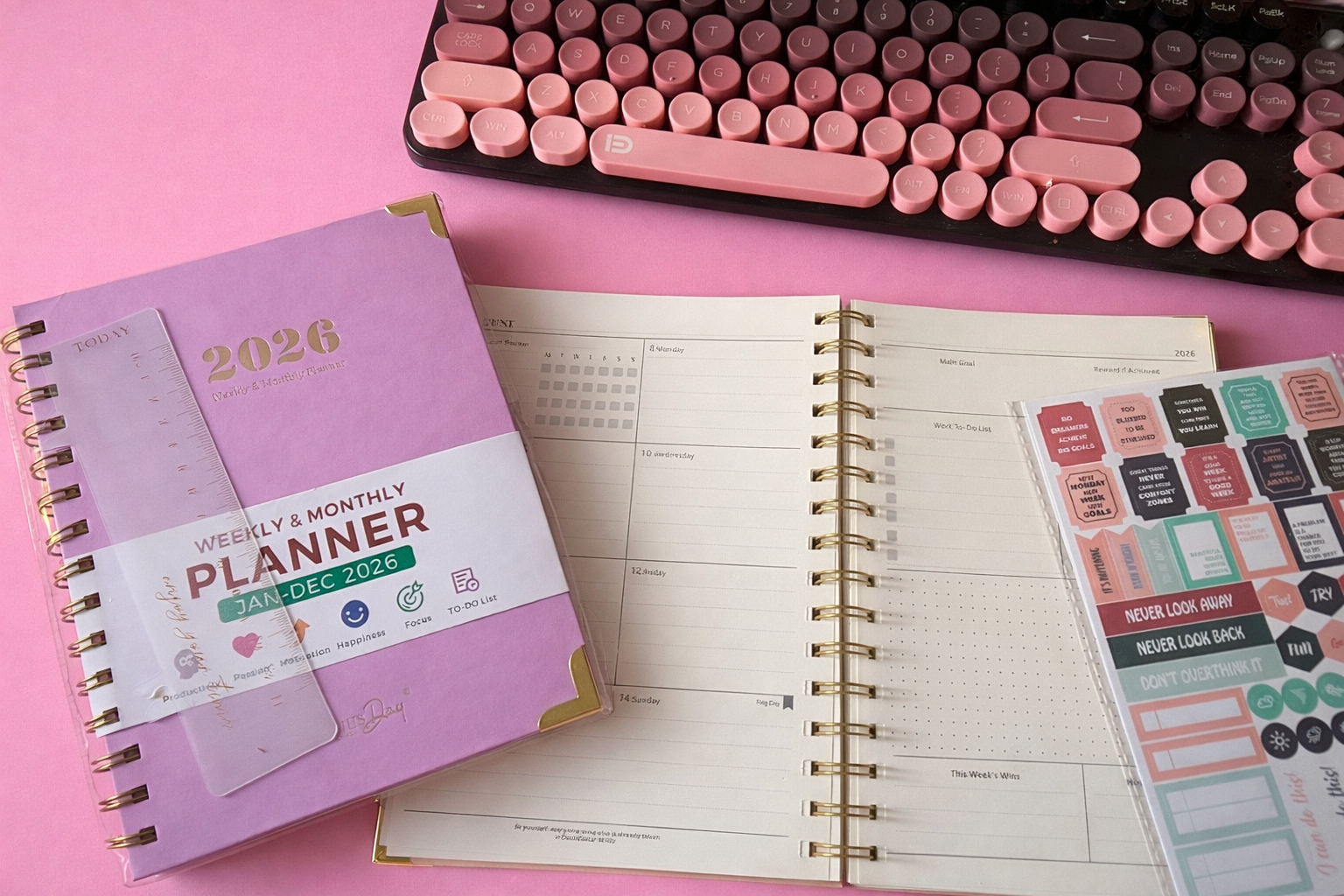 Donate $30 & Receive a Free Planner & Pink Bow Cup