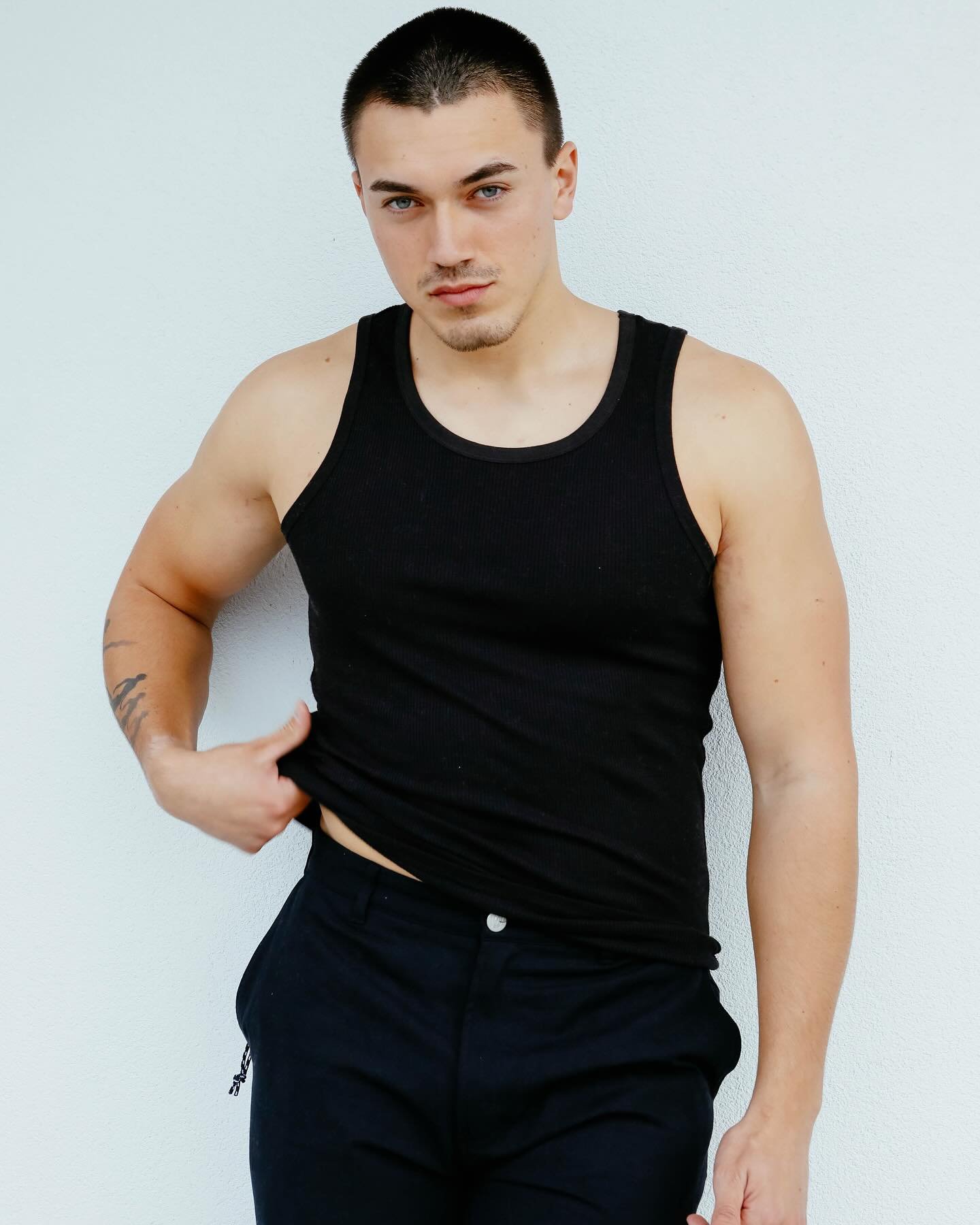 Our first male model - Mirko.

Scout story: I saw Mirko recently at his day job, memorised his name tag like a true stalker and found him through the magic of the internet. 

He said he&rsquo;d always been told he should try modeling but was a little