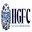 HGFC logo featuring a blue shield with a pattern and blue text beside it