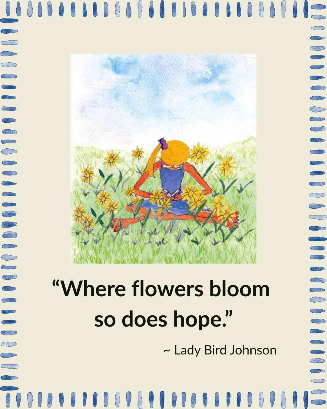 Loving the sounds of Spring, the longer days, the hope outside my window. Happy Wednesday!