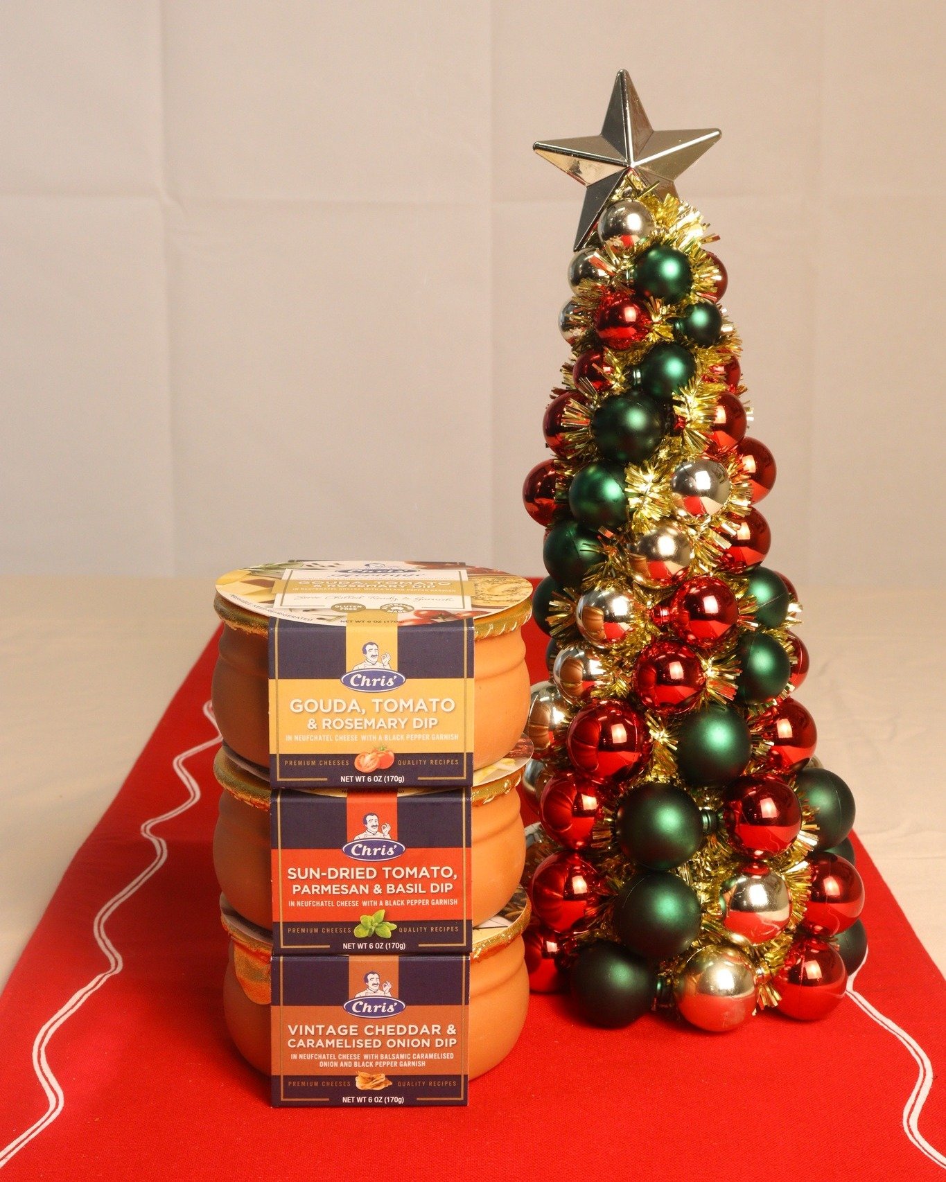 The ultimate Christmas trio! 🎄✨ Our iconic Heritage dips are ready to bring flavor, fun, and a little festive magic to your holiday table.
 #chrisnevermisses #chrisdips #ChrisHeritage #12daysofchristmas #Christmas