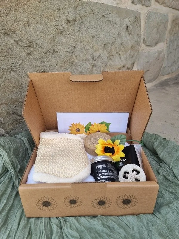 A5 Sunflower Box Mothers Day Contents.jpg