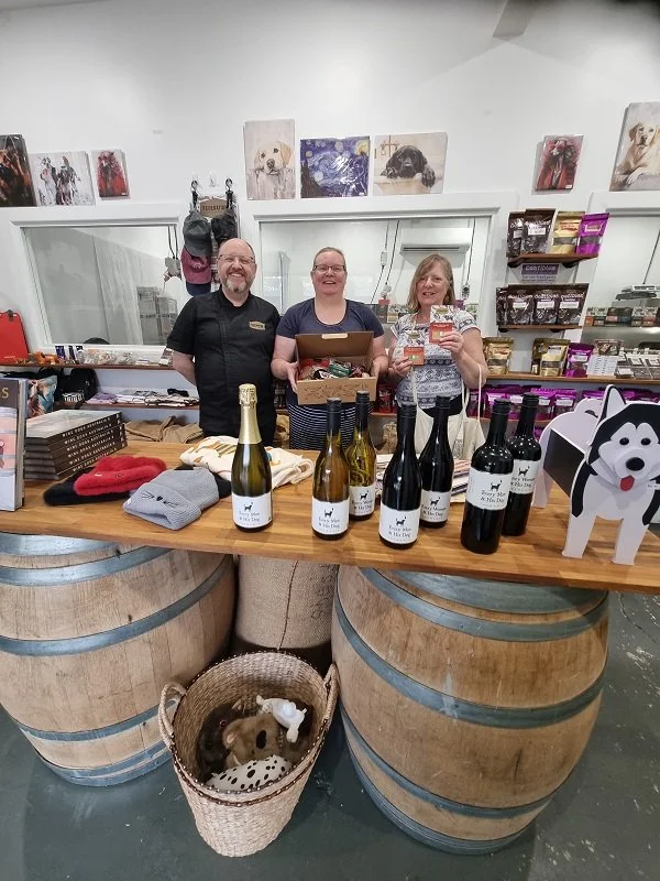 Visited Every Man and His Dog Vineyard and met with Helen and Maurice who are the owners of the Vineyard.  Their Federation Chocolate is one of the amazing products used in our hampers.