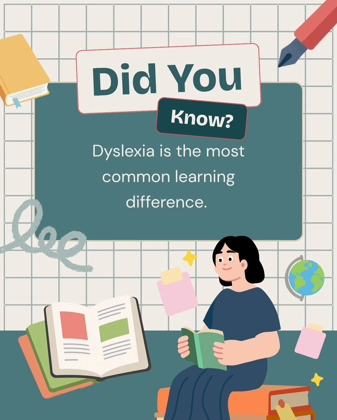 Did you know? 💛

Dyslexia is the most common learning difference &mdash; and early support can change a child&rsquo;s entire academic journey.

At Ready to Read, we&rsquo;re committed to spreading awareness about all things dyslexia. 

You can be pa