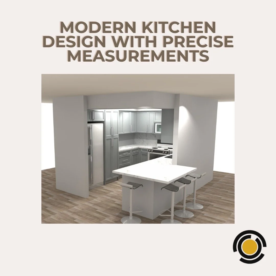 Sleek, modern, and functional ✨
This kitchen design blends clean cabinetry, marble countertops, and an open layout &mdash; creating the perfect space for cooking, gathering, and sharing moments.

At Studio23, we design kitchens that are not only beau