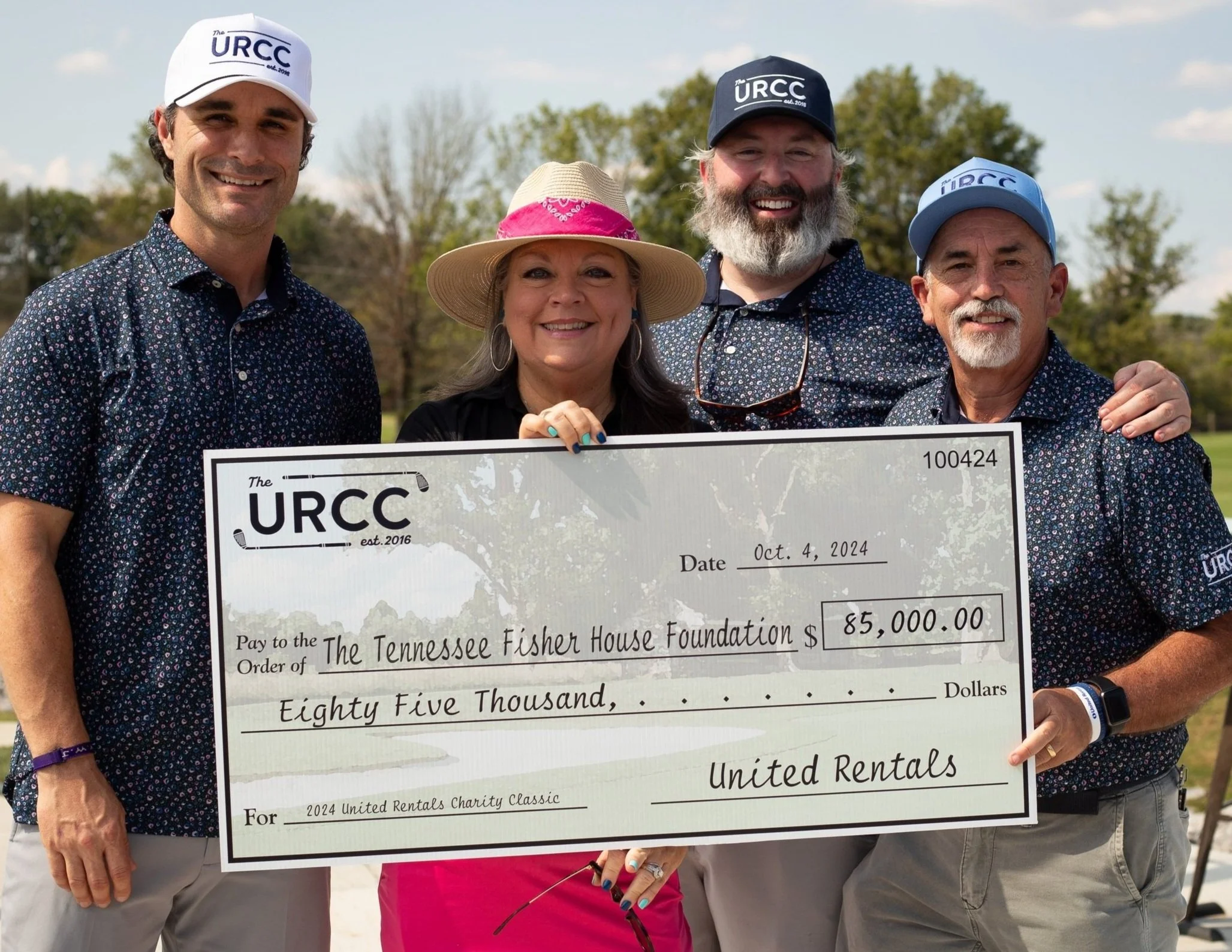 The United Rentals Charity Classic is a fundraising event hosted by United Rentals every year to benefit the Tennessee Fisher House Foundation which provides a home away from home to veterans and their families as they undergo treatment.  