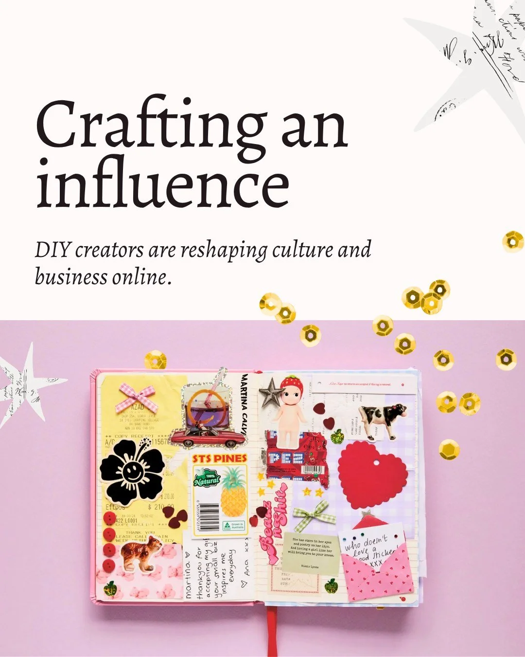 Slow down. Craft your own path. ✨
Discover how DIY creators and craft influencers are reshaping culture of production and making authenticity profitable.
➡️ Swipe through to discover.

 #dıy #crafter #scrapbook #scrapbooking #knitted #knitstagram