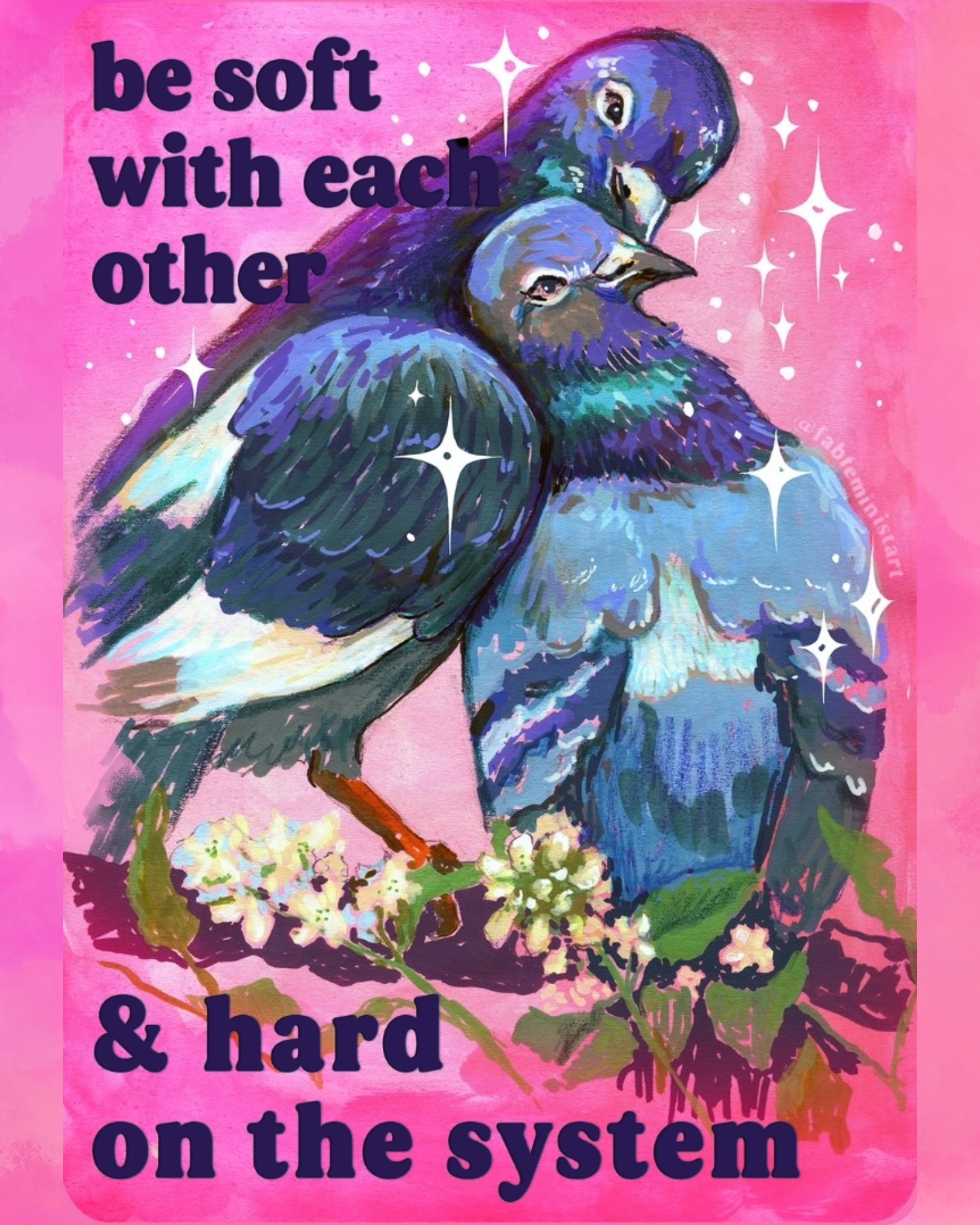 What do we love? Great art on the internet. Here's one by @fabfeministart 
.
 #art #artist #artwork #feminist