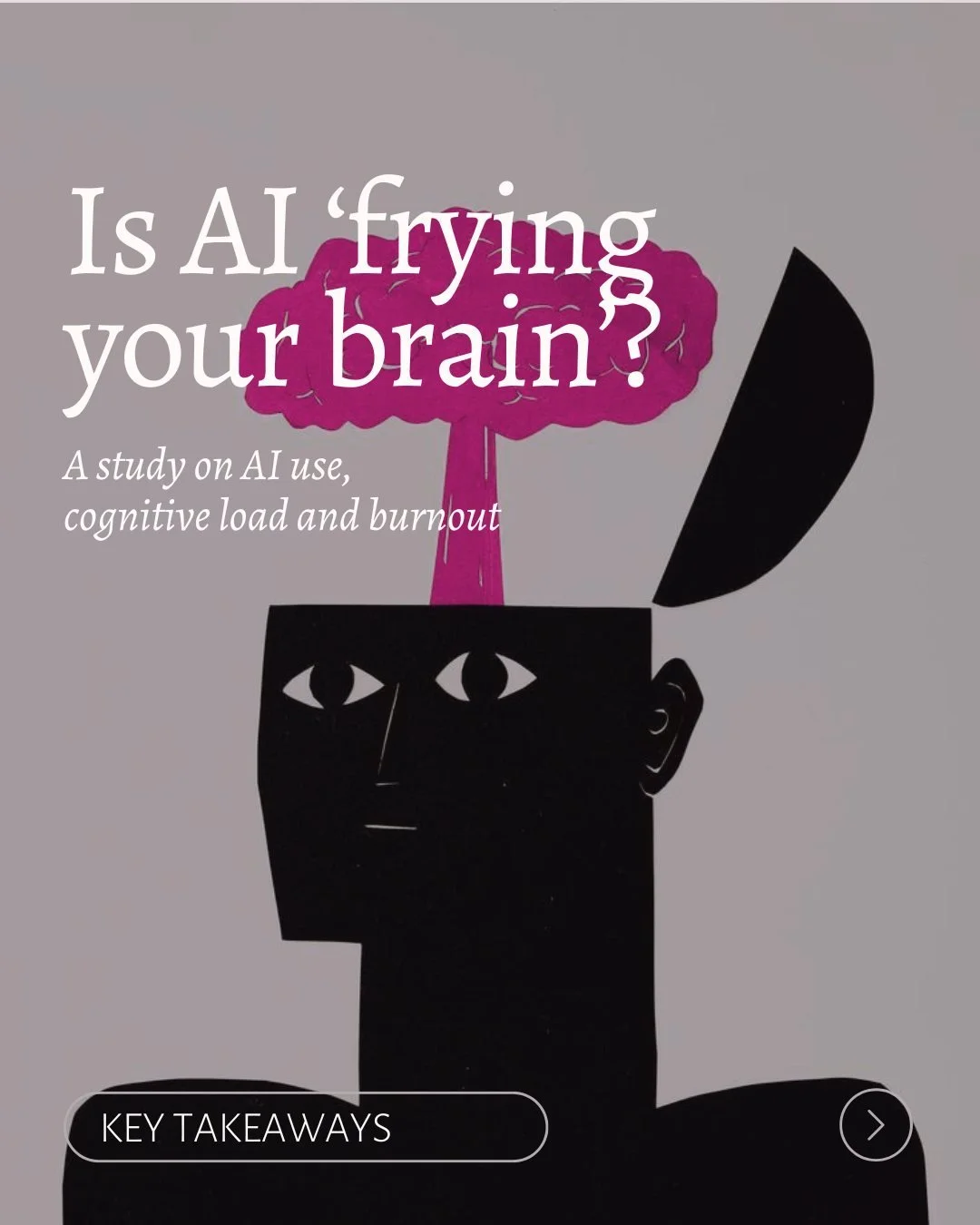 Do you use AI tools for work? If yes, is your brain feeling a little scrambled? 

Harvard Business Review says "AI Brain Fry" is real. It&rsquo;s that mental fog and "buzzing" feeling from juggling too many tools. 

Read more on H