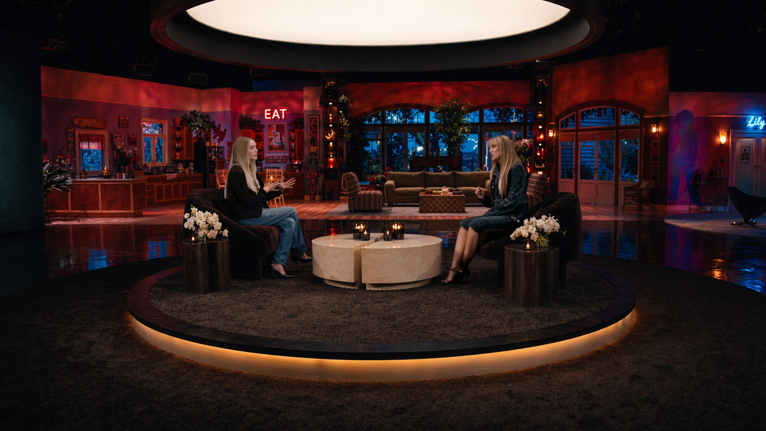 Hannah Montana 20th Anniversary SpecialInterview Alex Cooper and Miley Cyrus