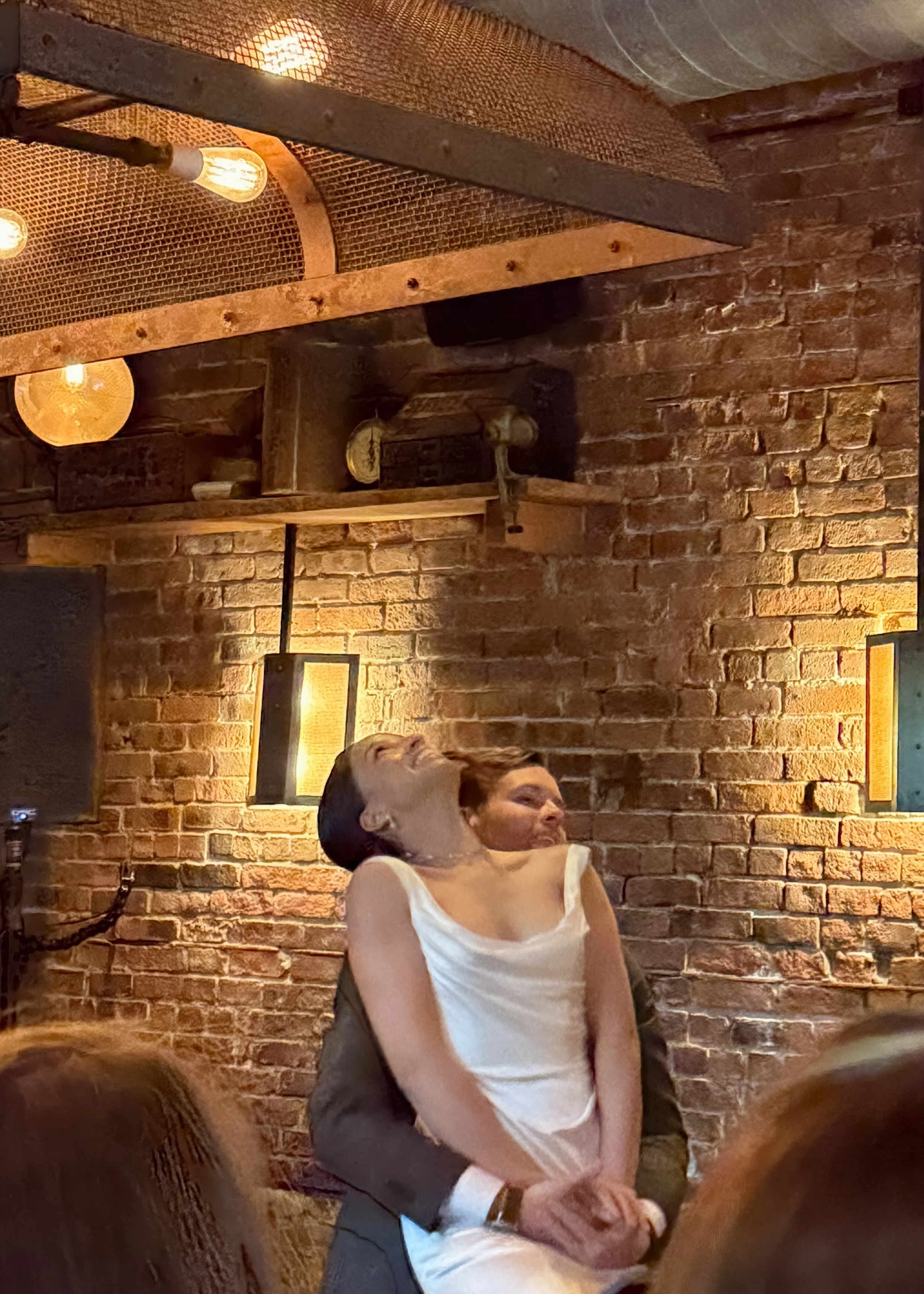 Joyful dancing at Aurora, Williamsburg
